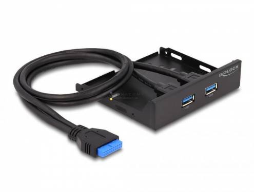 DeLock 3.5″ Front Panel > 2 x USB 3.0